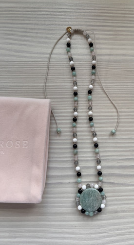 Lola rose necklace amazonite - rose,