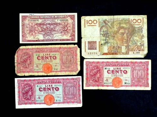 The european banknotes - the, set