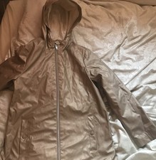 M&S Girls Bronze Waterproof
