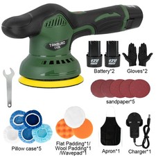 HOT 12V Battery Car Polisher Kit Cordless Rotary Buffer Polishing Machine Sander