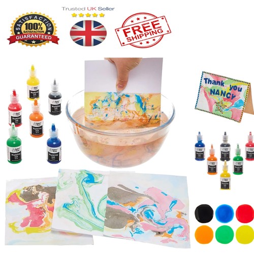 Color marbling ink - 6-color, kit