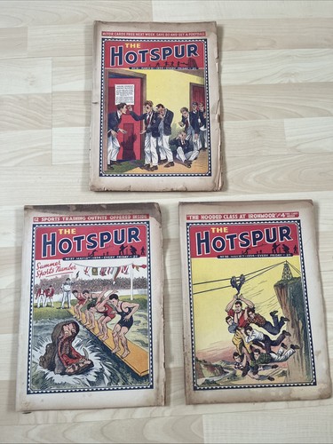 Hotspur 1934 bundle 37 38 - hotspur, #31,37,38