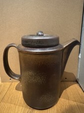 Arabia Finland Ruskka Coffee Pot Scandinavian Modern Pottery