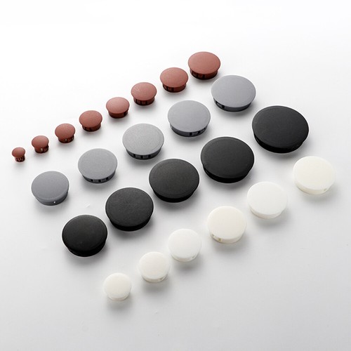 Round plastic blanking end - round,