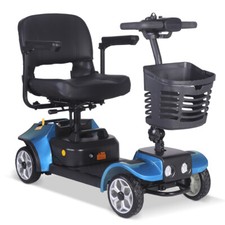 NEW MobilityPlus+ Conquest Portable Mobility Scooter Lightweight 4mph Suspension