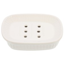  Bath Soap Dish Dishes with Drainage Holes Holder Double Layered Rack