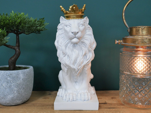 Lion ornament statue large - ornament,