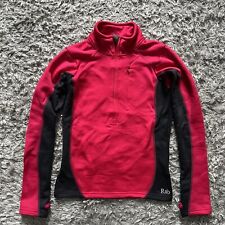 Rab PS Powerstretch Zip Top Women’s Pink Size 8