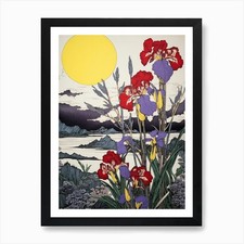 Ayame Japanese Iris 2 Vintage