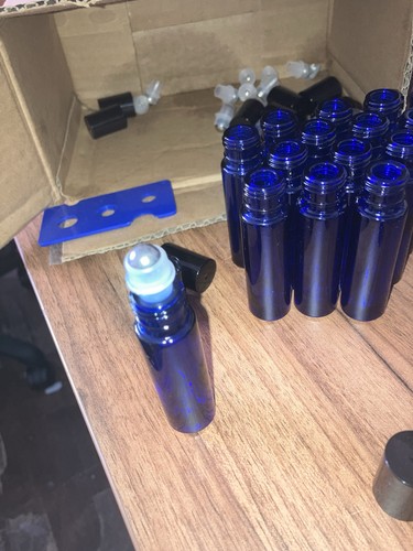 15x cobalt blue glass roller - 15x,