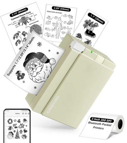 Orgbro sticker printer x3 - orgbro, printer,