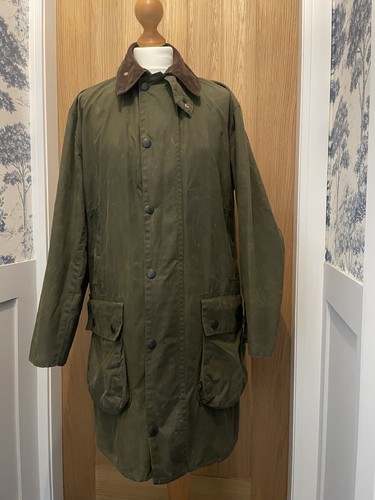 Barbour border green wax - green,