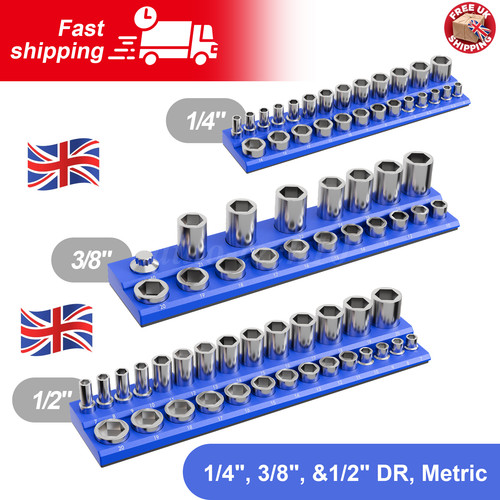 3pcs magnetic socket organizer - socket,