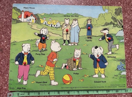 Rupert bear puzzle 1982