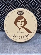 RARE Very Collectable Vintage Retro Boots The Chemist Skin Cream Empty Tin