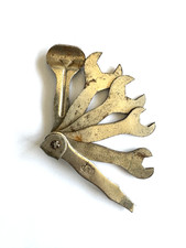 Vintage Linco Motorcycle Multi Tool, Tyre Lever Screwdriver Whitworth Spanners