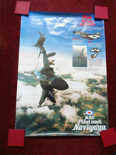 Raf pilot and navigator poster - raf,