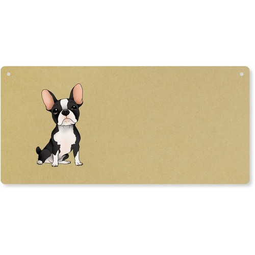 Sitting french bulldog - bulldog', large
