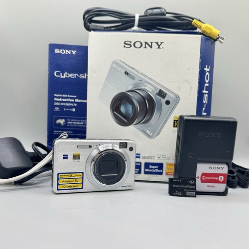 Boxed sony cyber shot - sony, cyber-shot
