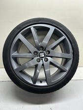 SEAT IBIZA FR 17 INCH MK4 6J ALLOY WHEEL RIM 6J0601025P GENUINE X1 GREY