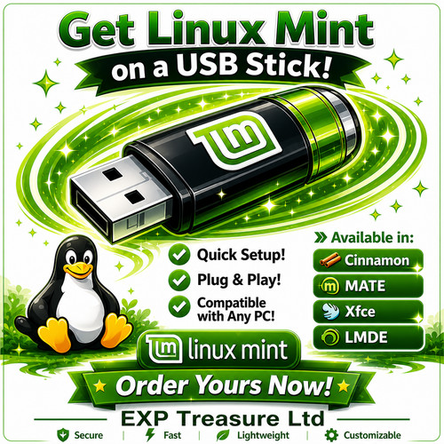 Linux mint bootable usb - mint, 22.3