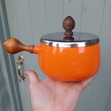 MCM Vintage Cast iron enamel