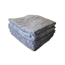 5 Pack Moving Blankets 200x150cm -Heavy Duty Furniture Protection for Removals