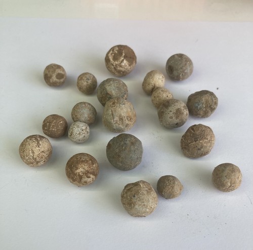 Musket rifle balls found - rifle,