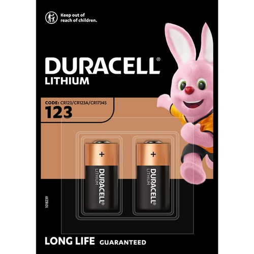 Duracell cr123a dl123a - duracell,