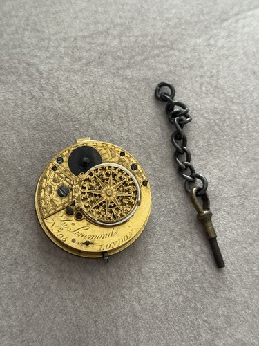 Antique georgian fusee pocket - antique,