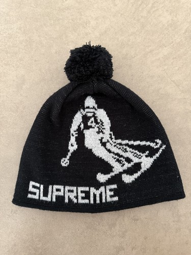 Supreme downhill beanie - supreme, black
