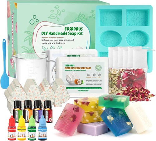 Edsrdrus diy soap making kit - soap,