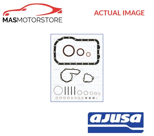 Engine crank case gasket - case, set