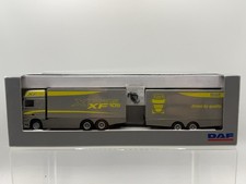 WSI 1:87 DAF XF105 Drawbar Truck Trailer Rare Model Boxed MIB Diecast Metal