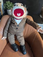 Vintage Hand Puppet Old Man