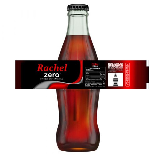 Personalised coke zero - x,