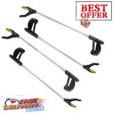 4 X LONG REACH GRABBER REACHER