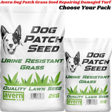 Avern Dog Patch Grass Seed, Urine Resistant,Fast Growing New Lawn Repairing Turf