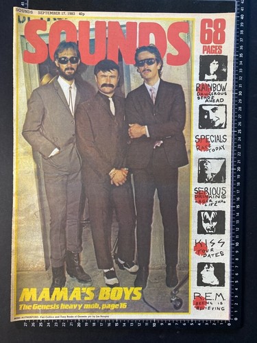 Genesis sounds cover page - genesis,