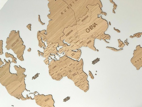 World map wall - map,