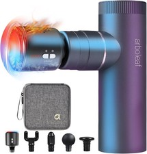 arboleaf Mini Massage Gun Deep Tissue Heat Muscle Heat and Cold Full-Metal