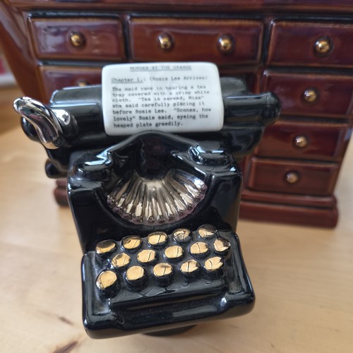 Cardew crime writer - writer's, desk