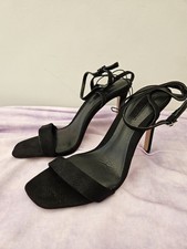 Topshop Womens Black Sandals