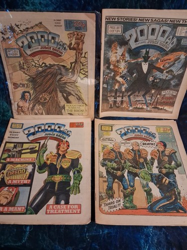 2000ad judge dredd 1984 comic - 2000ad,