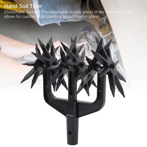 Hand soil tiller effortless - tiller,