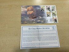 Sir Chay Blyth CBE BEM, Rower And Yachtsman , Hand Signed Quality FDC.*1022