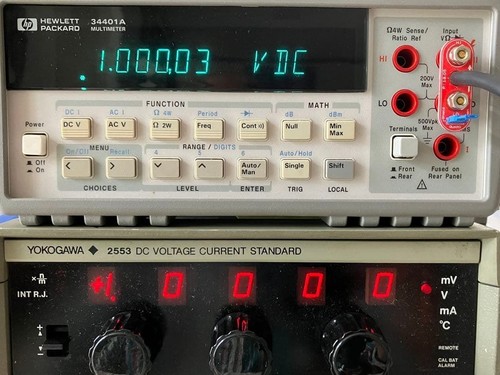 Yokogawa 2553 voltage and - yokogawa,