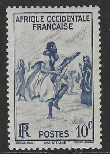 French west africa 1947 local - west,