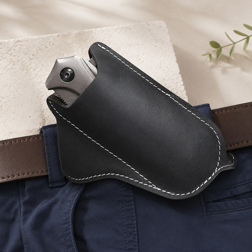 Leather knife sheath - knife,