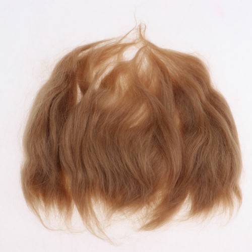 Gold pure mohair straight hair - pure,